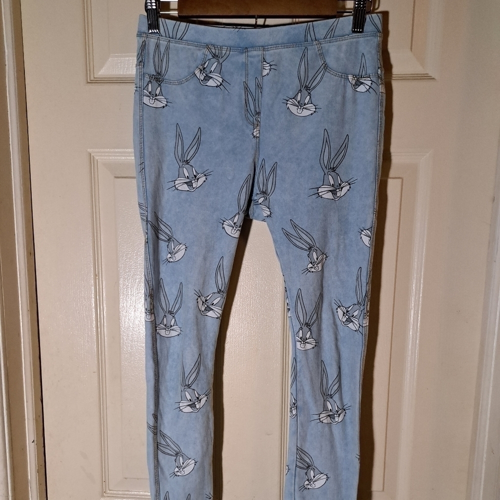 Zara girls loony tunes jeggings size 13/14